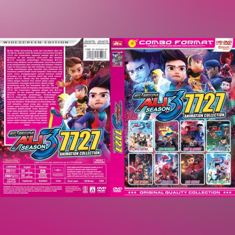 Kaset kartun Ejen Ali Season 3 (2023)