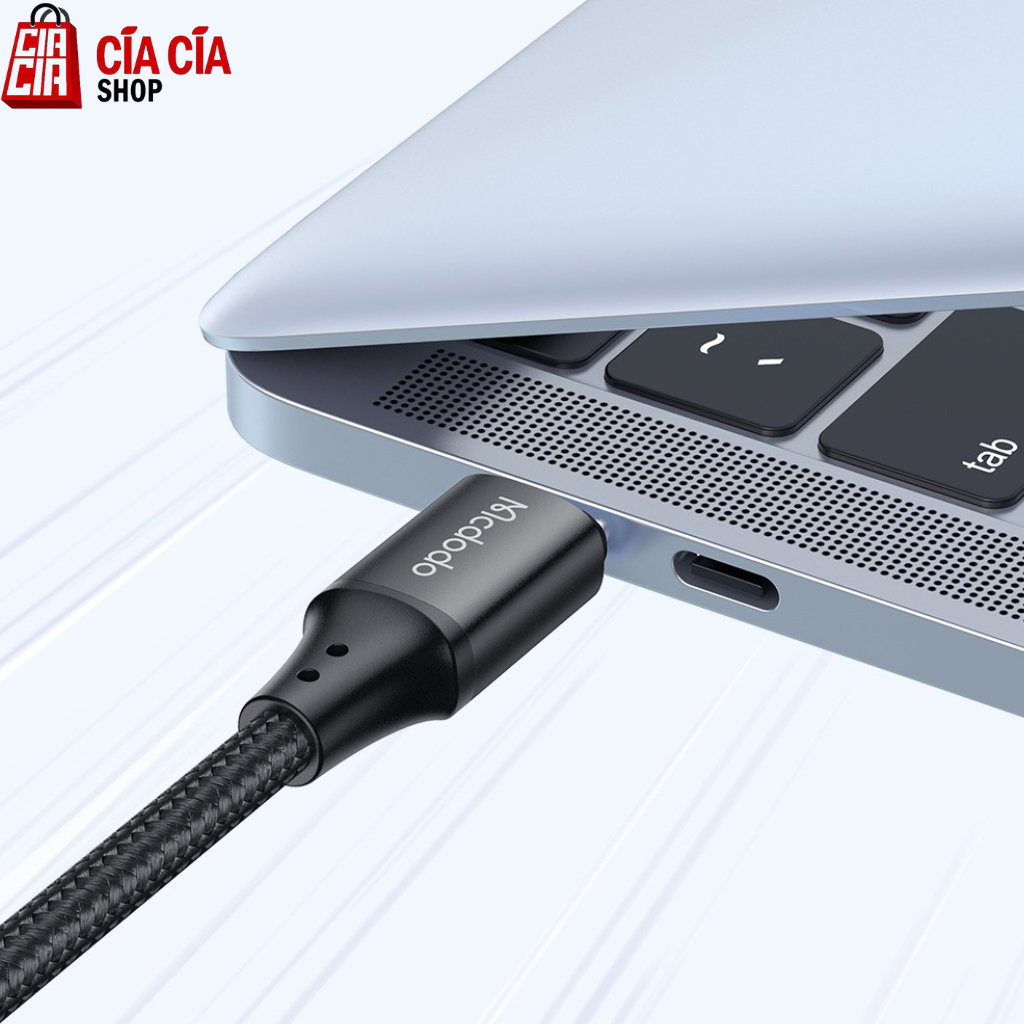 MCDODO CA-287 Kabel Type C To Type C 5A PD 100W Fast Charging USB C To USB C