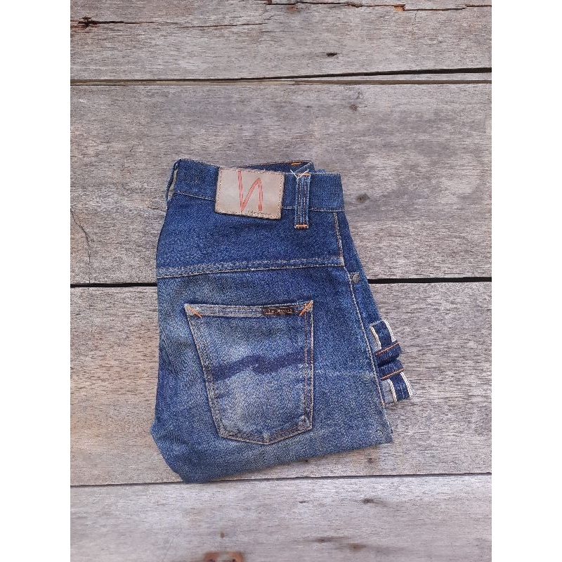 nudie jeans selvedge skinny size 29