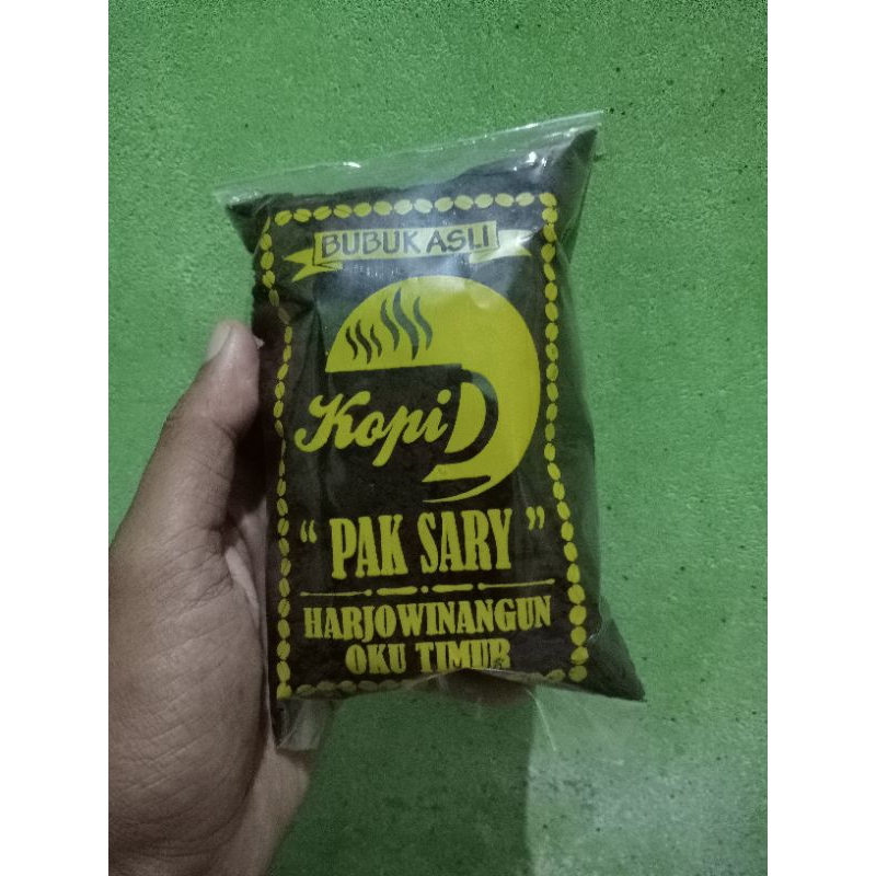 

KOPI BUBUK ASLI "PAK SARY" (MUARA DUA), 100 gram