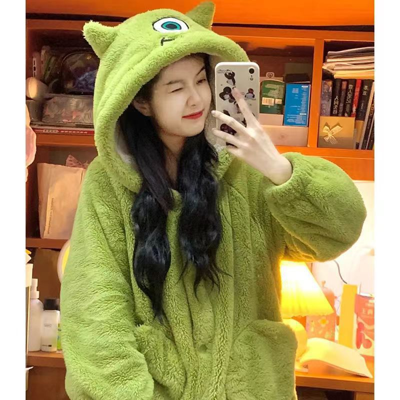 BAJU KOSTUM ONESIE PIYAMA MIKE ONE EYE SULLEY SULLIVAN YUKATA MODEL DRESS GAUN ROK KIGURUMI COSPLAY PESTA IMPOR