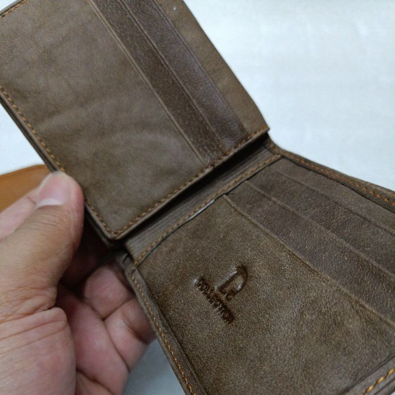 Dompet Pria Kulit Lipat DC Collection || Dompet Laki Laki Kulit Devina Asli