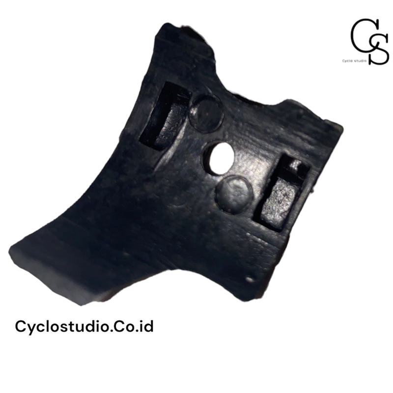 Clamp Jalur Rel Gigi Sepeda Kabel Shifter Bawah BB MTB Federal Jadul