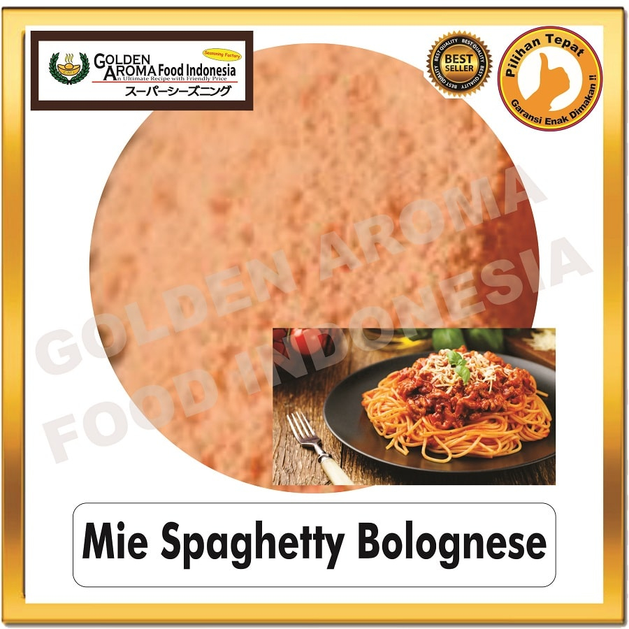 

Bubuk Tabur Instan Rasa Mie Spageti Bolognese 250 gram Bumbu Masak Aneka Serbaguna Spaghetty Bolognese 250Gr Seasoning Powder 1/4Kg Instant Enak Murah Halal Penyedap Rempah Spices Masakan Bahan Siap pakai
