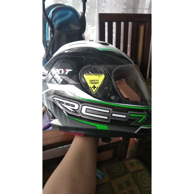 Helm Kyt Fullface RC-7 Bekas mulus
