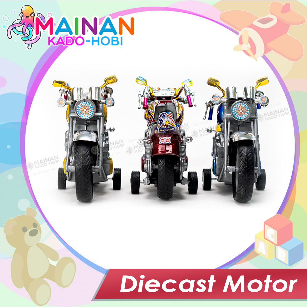 KADO ULANG TAHUN ANAK MAINAN MINIATUR DIECAST MOTOR BALAP MOTORCYCLE RACING