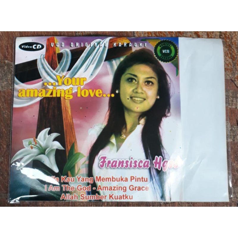 Kaset Vcd lagu Rohani Fransisca hgs