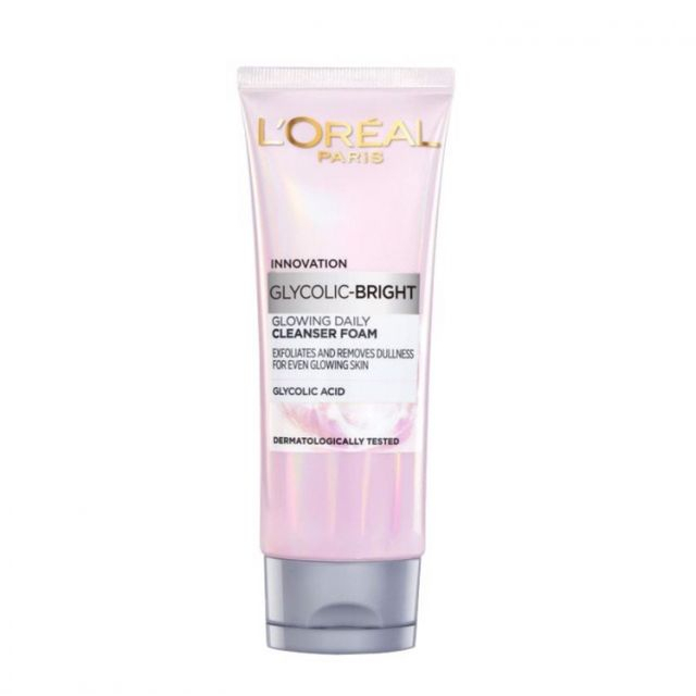 L'oreal Glycolic Bright Glowing Daily Cleanser Foam