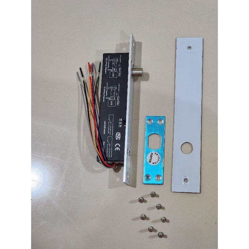 6Wire Electric Dropbolt Drop Bolt Fail Secure with Timer for Access Control - DBSC01