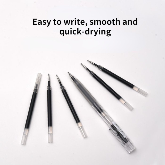 KACO Isi Refill Pena Pulpen Gel 0.5mm Tinta Hitam 5PCS for KACO Turbo - K1618 - Black