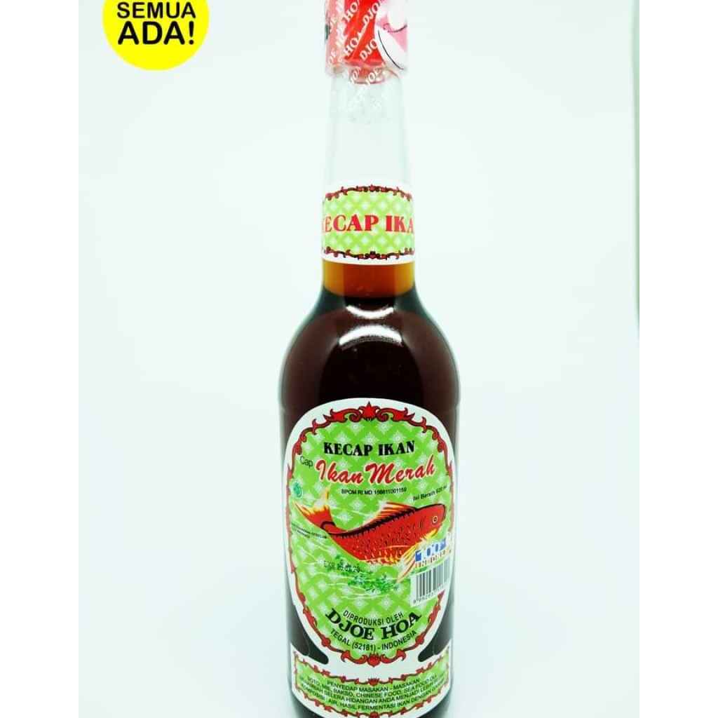 

HEMATO Djoe Hoa Kecap Ikan Cap Ikan Merah Botol