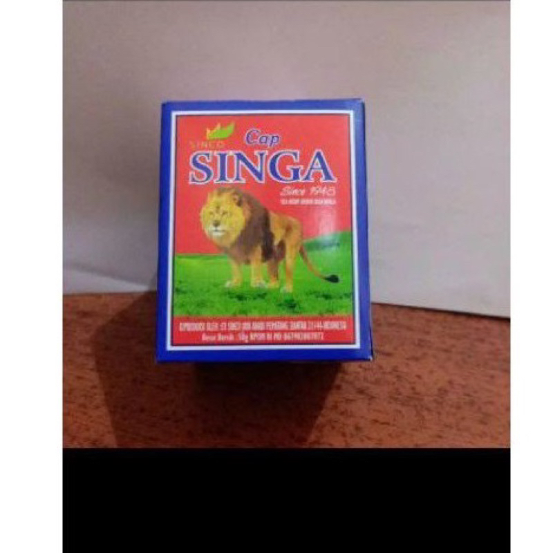 

Singa | Teh Bubuk Cap Singa | 50 Gram