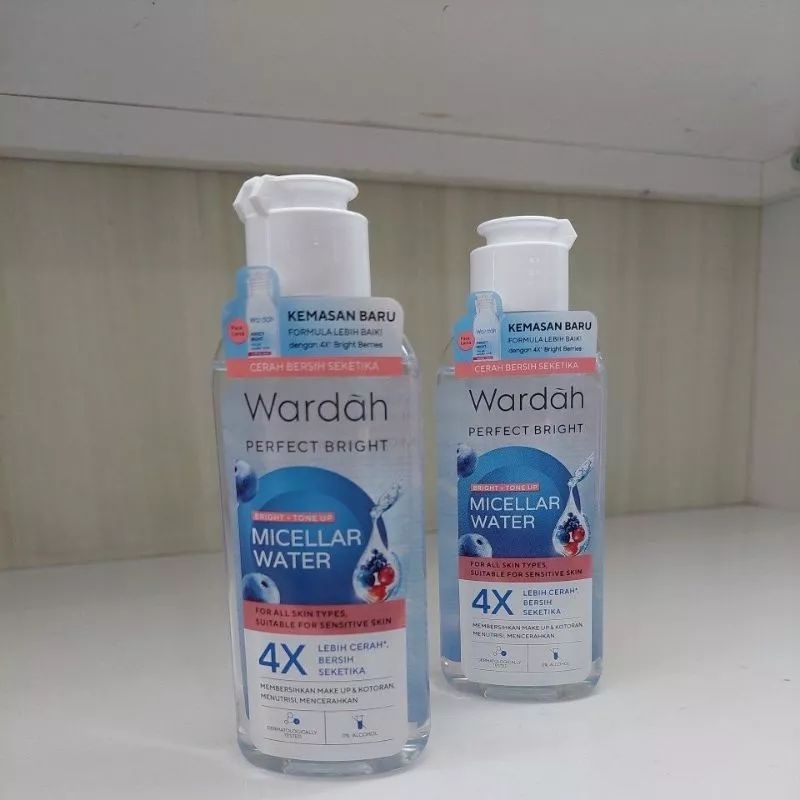 WARDAH Perfect Bright Tone Up Micellar Water 100ml (Pembersih Make Up)