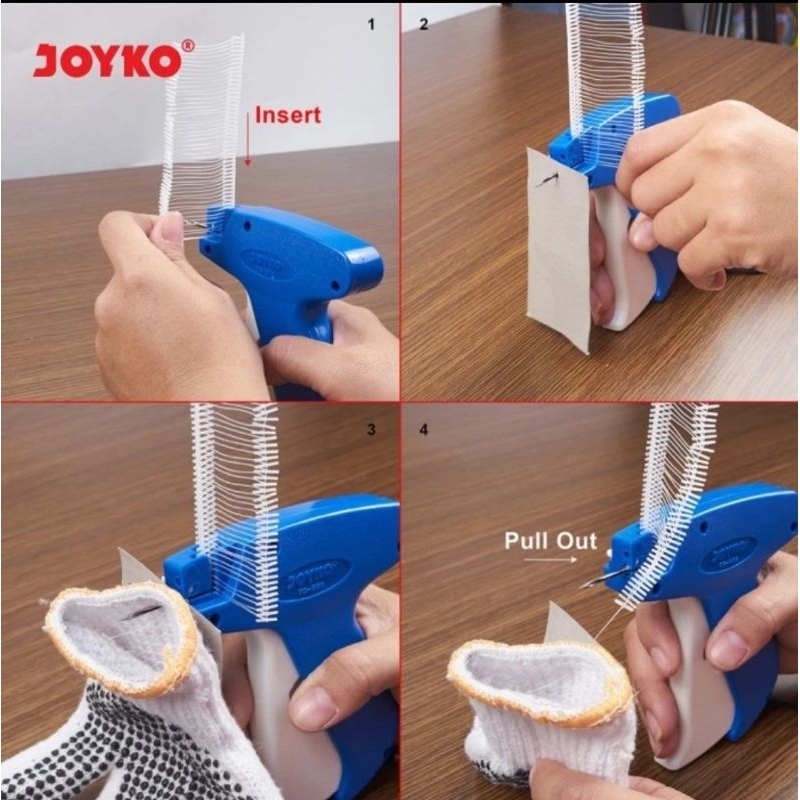 Joyko TPN-A00 Tag Pin 1 Box isi 5000pc Refill Tag Gun Label Harga/Merk