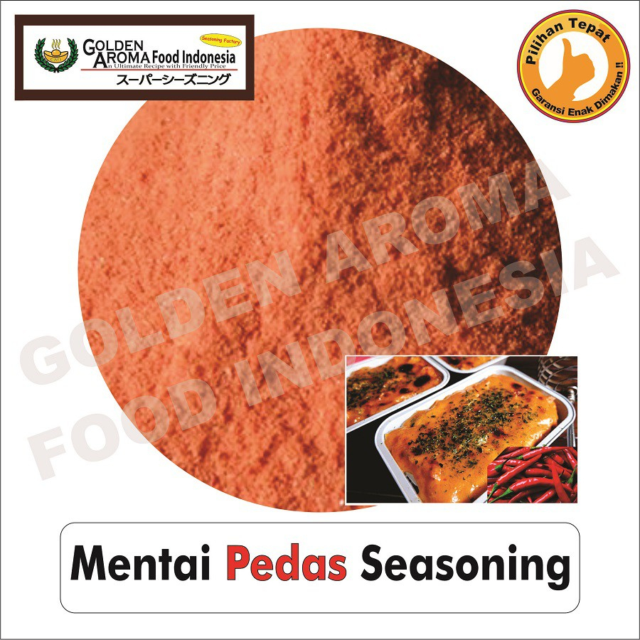 

Bubuk Tabur Rasa Mentai Pedas 250gr Bumbu Masak Serbaguna Enak Murah Halal 1/4Kg Seasoning Powder