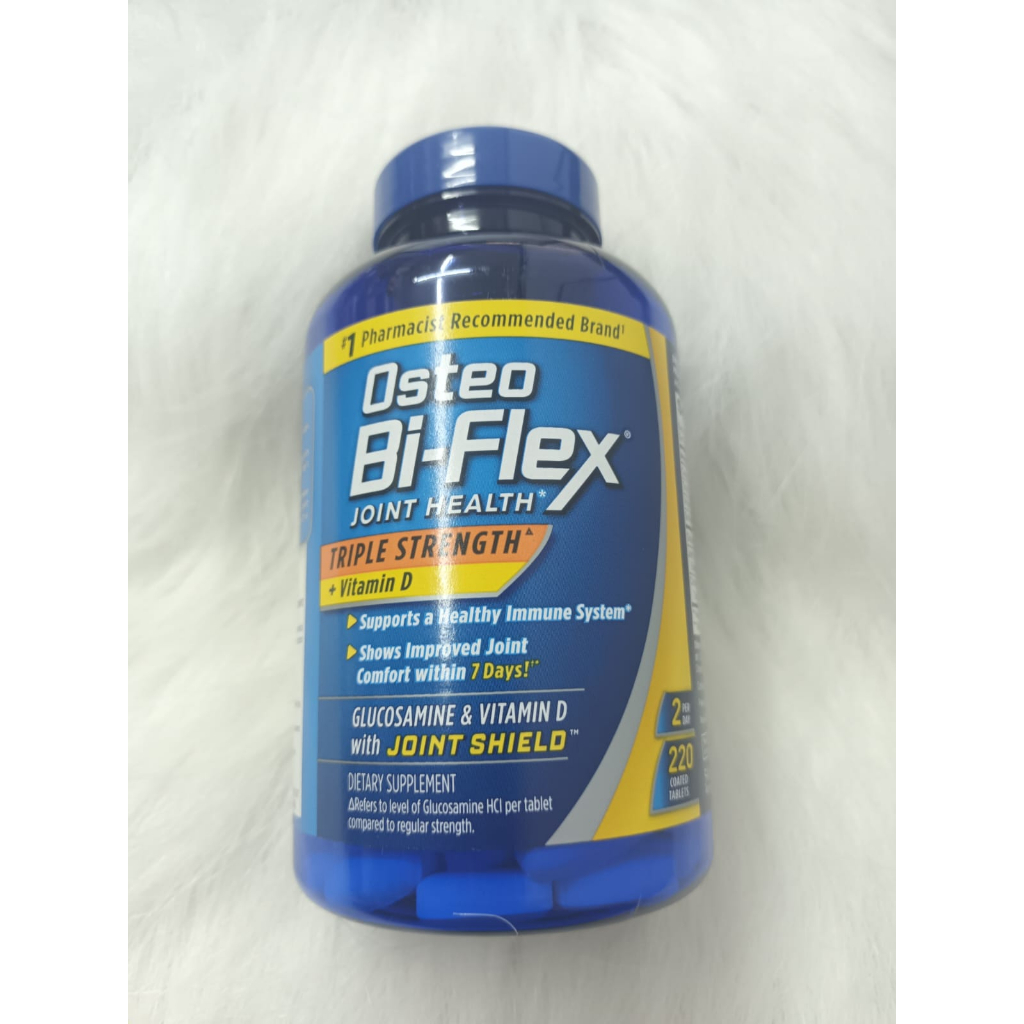 Osteo Bi-Flex Triple Strength, 220 Tablets, Helps Support Healthy &amp; Strong Joints.