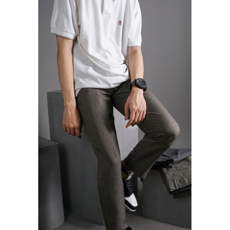 CAPTAIN JESPER - Celana Bahan Pria Formal Slimfit Coksu