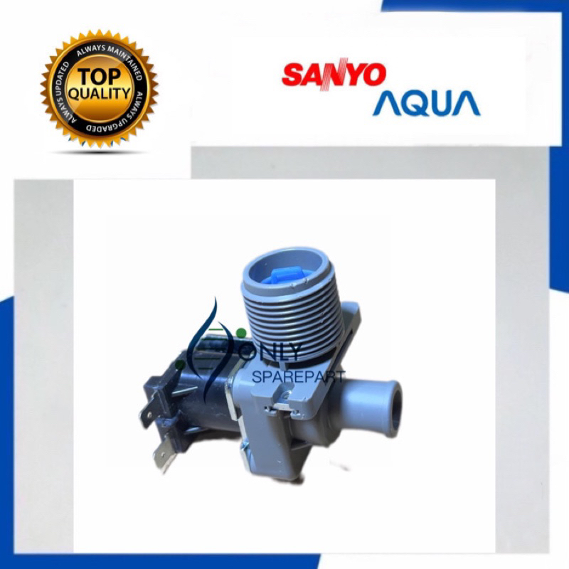 SELENOID WATER INLET MESIN CUCI SANYO AQUA 1 TABUNG / TOP LOADING