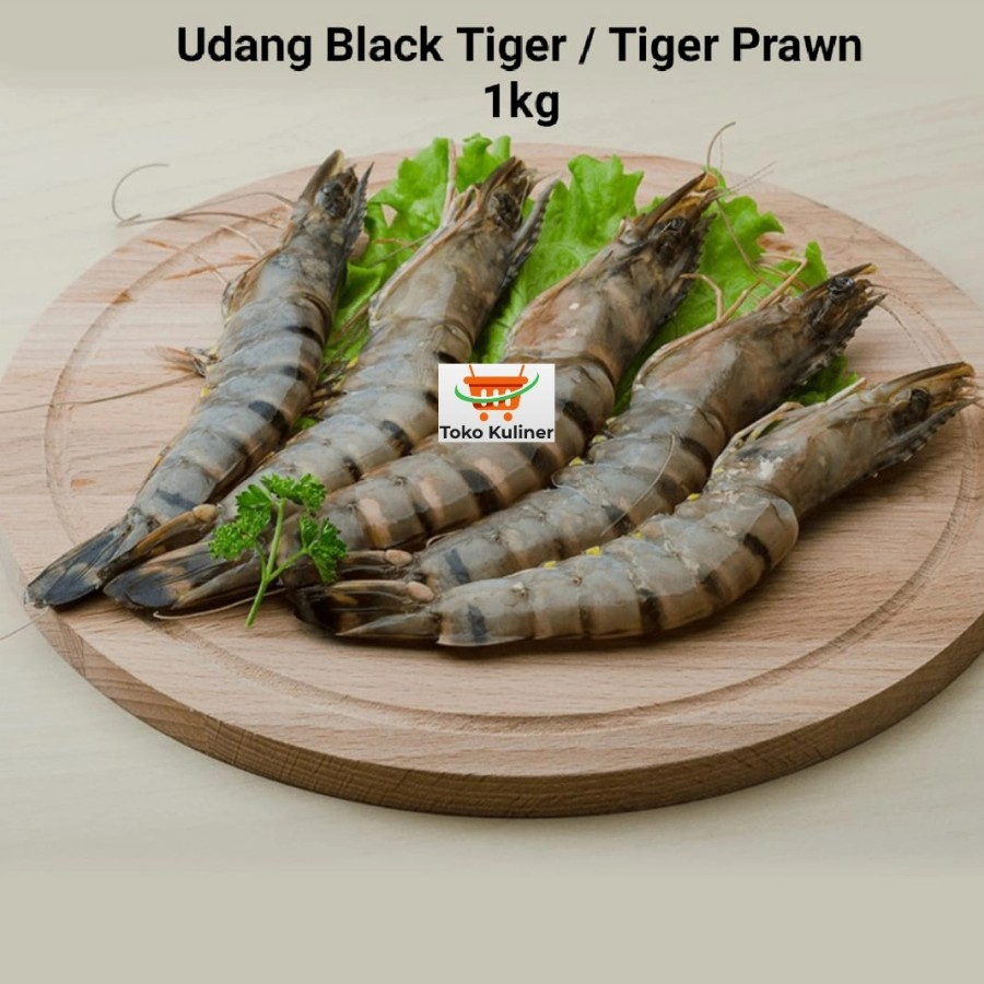 

Udang Black Tiger / Tiger Prawn 1kg