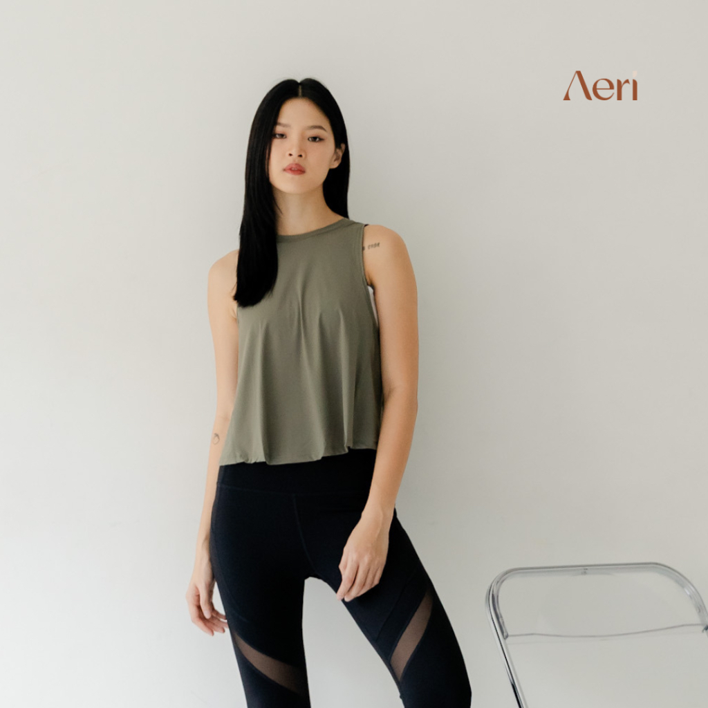AERI - YEON Tank Top Kaos Olahraga Wanita