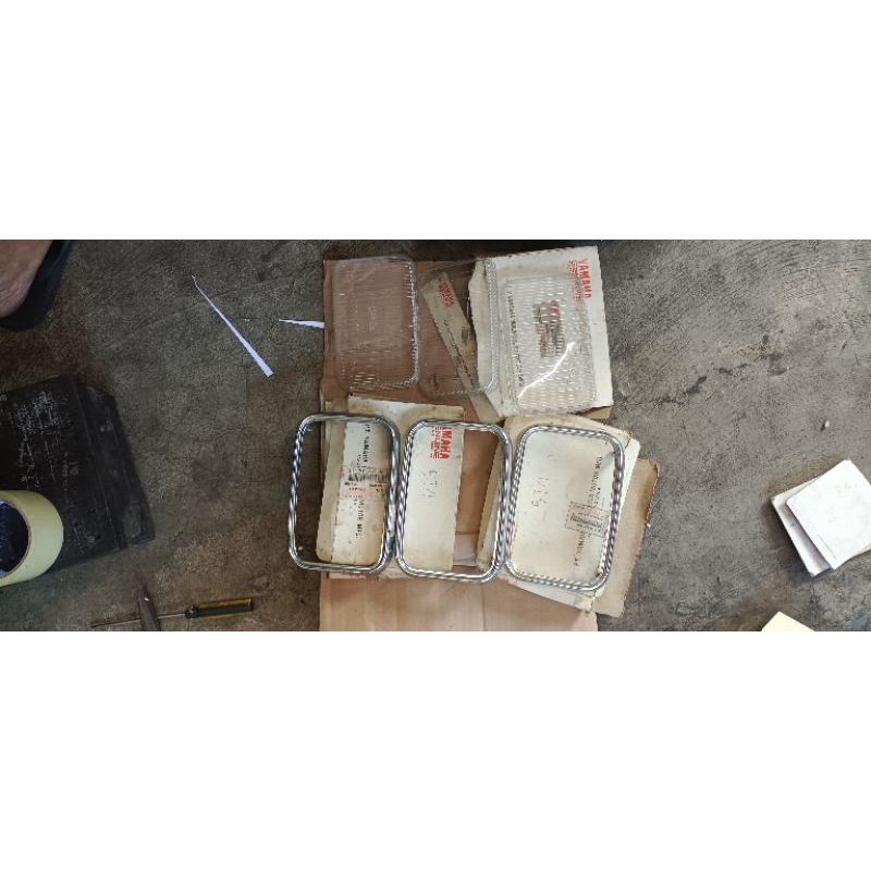 ring lampu dan mika lampu rks#5t4