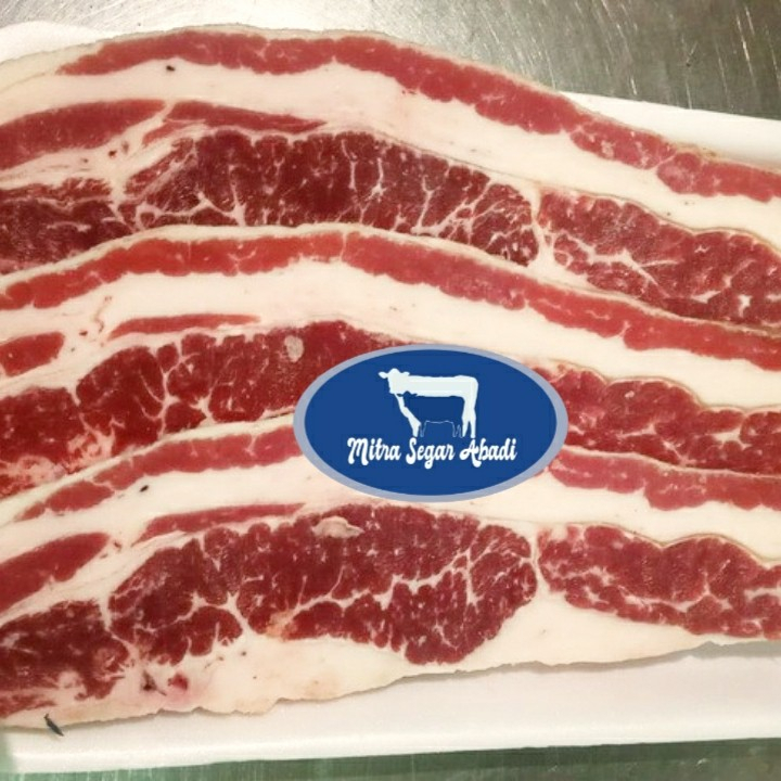

US Beef Belly Korean @1kg