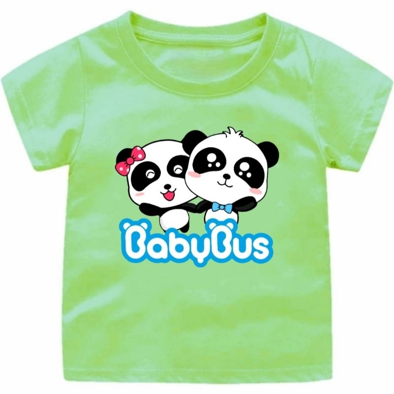 BAJU KAOS ANAK CEWEK-COWOK 1-12 TAHUN BABYBUS CUTE//PAKAIAN ANAK LUCU