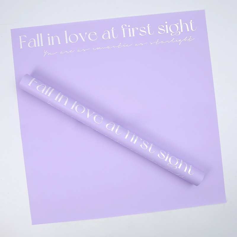 

SUPPLYFLORIST | (5 LEMBAR) KERTAS FALL IN LOVE CELLOPHANE WRAPPING PAPER BUKET BUNGA MOTIF