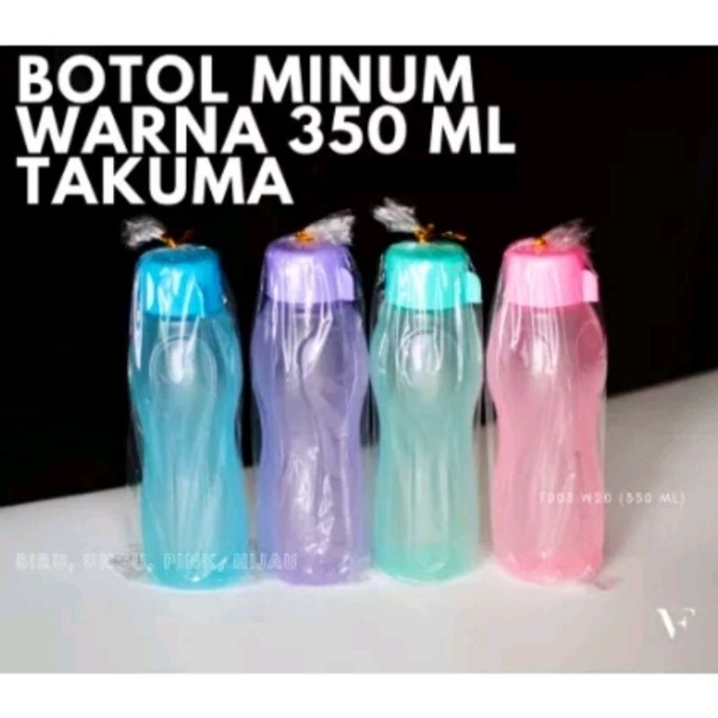 botol minum warna 350 ml cocok untuk souvenir ulang tahun