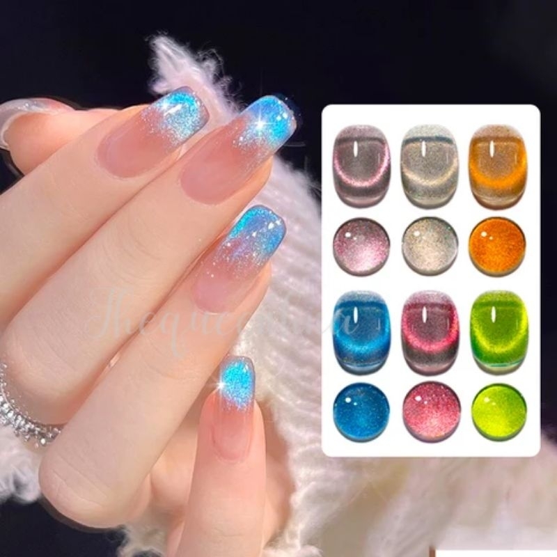 DEAR 15ml FANTASY DYNAMIC CAT EYE  PREMIUM UV LED 3D Cat Eye Series Gel Polish Kutek DEAR Uv Led Soak Off Gel Polish