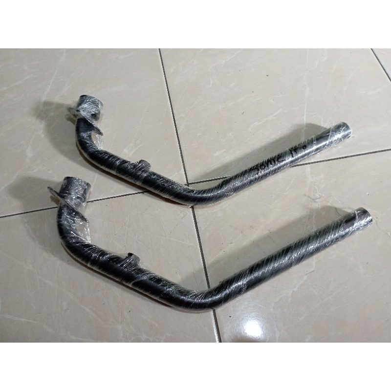 LEHER KNALPOT STANDARAN HONDA SONIC 150