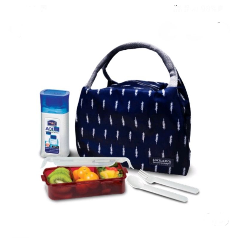 LOCK N LOCK Tempat Bekal Makan Siang Original