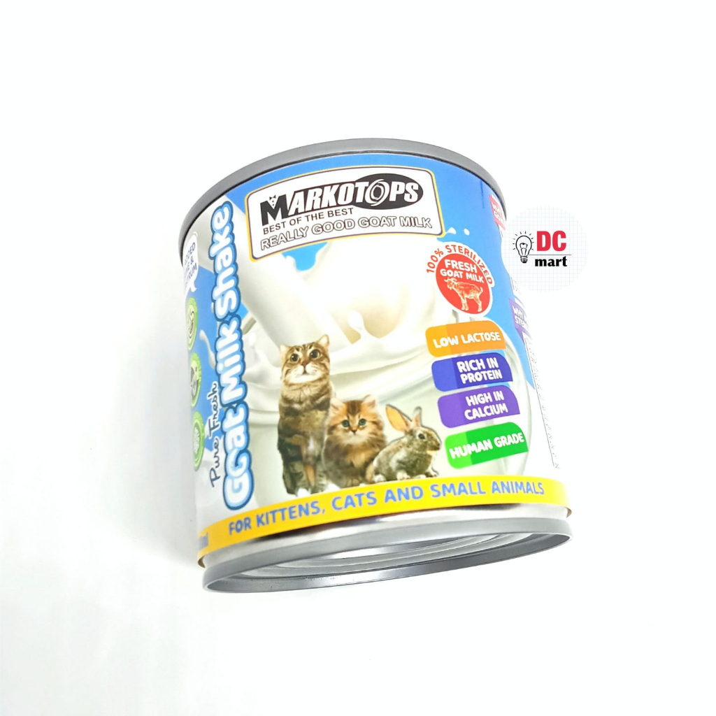 Goat MILK SHAKE 400mL / Susu Kambing Puppies Kitten Petopia Markotops