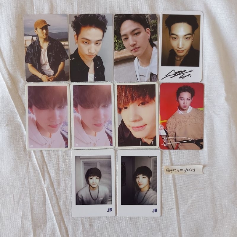 GOT7 PC PHOTOCARD JAYB JB JAEBEOM FLIGHTLOG TURBULENCE TURBU SHOPEE 12.12 KNIGHT MAGAZINE 2ND PRESS 