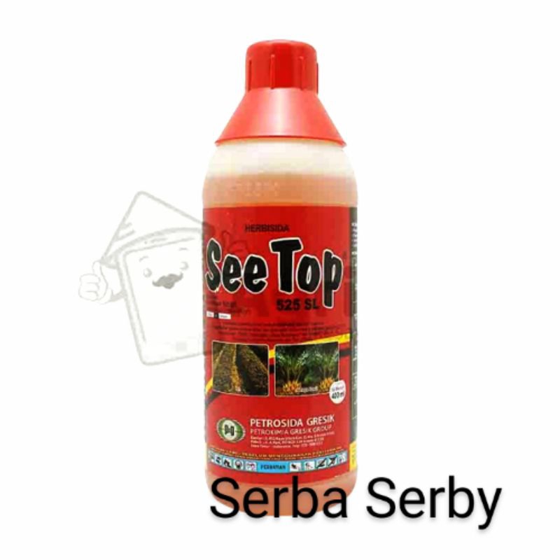 Herbisida Sistemik Seetop 525 SL 400 ml Racun Rumput Liar 100%Ori Serba Serby