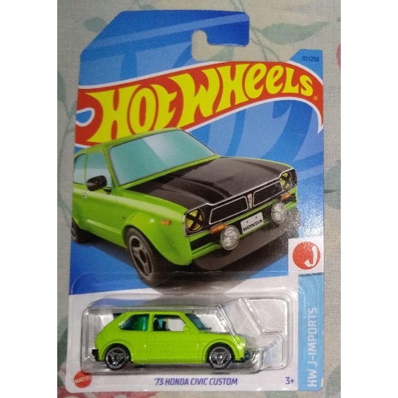 hot wheels 73 honda civic custom