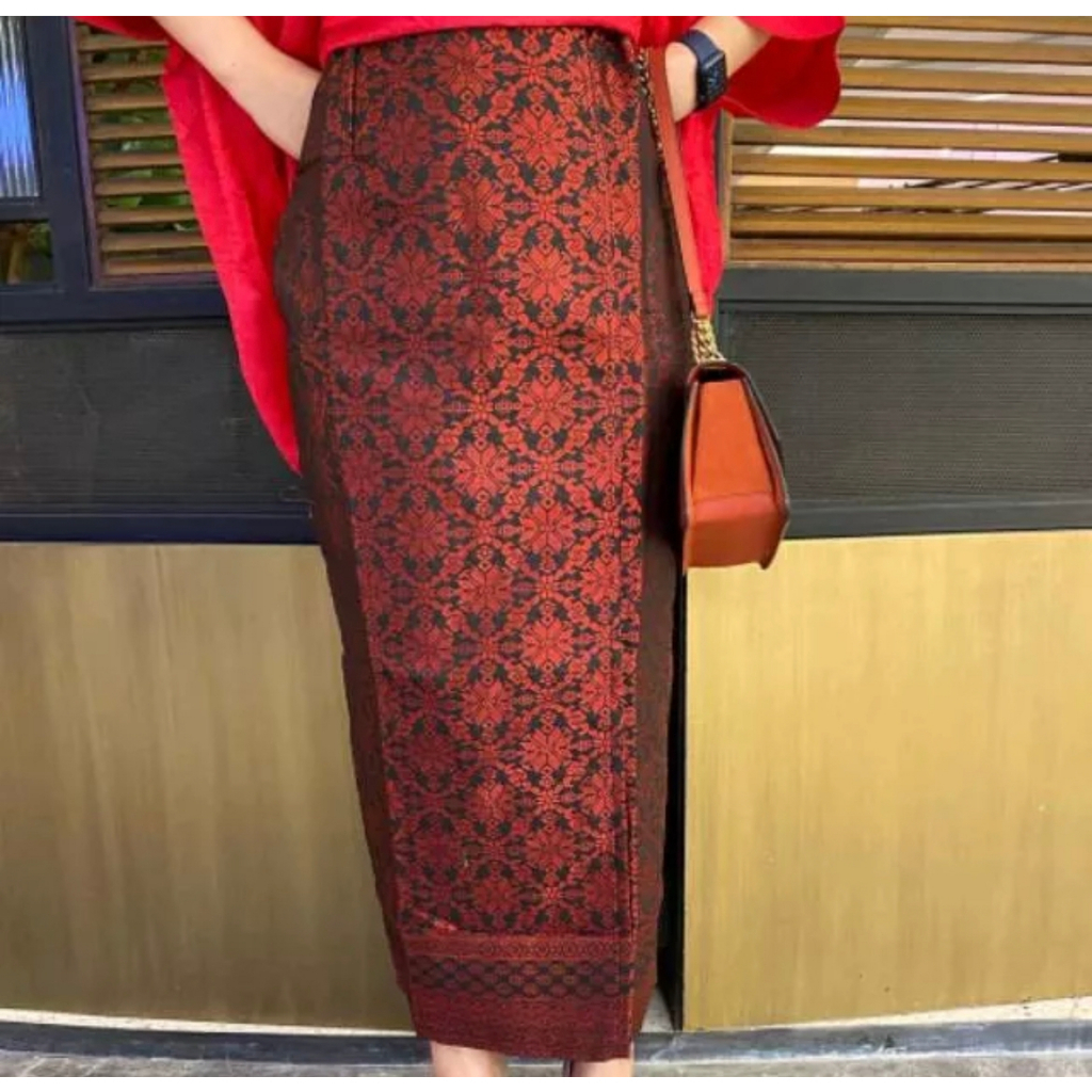 Rok Songket Lilit Premium || Rok Semi Palembang JUMBO || Bawahan Kebaya Akad || Songket Lilit Terlaris || Bisa Bayar di Tempat (COD) ~ DVN STYLE