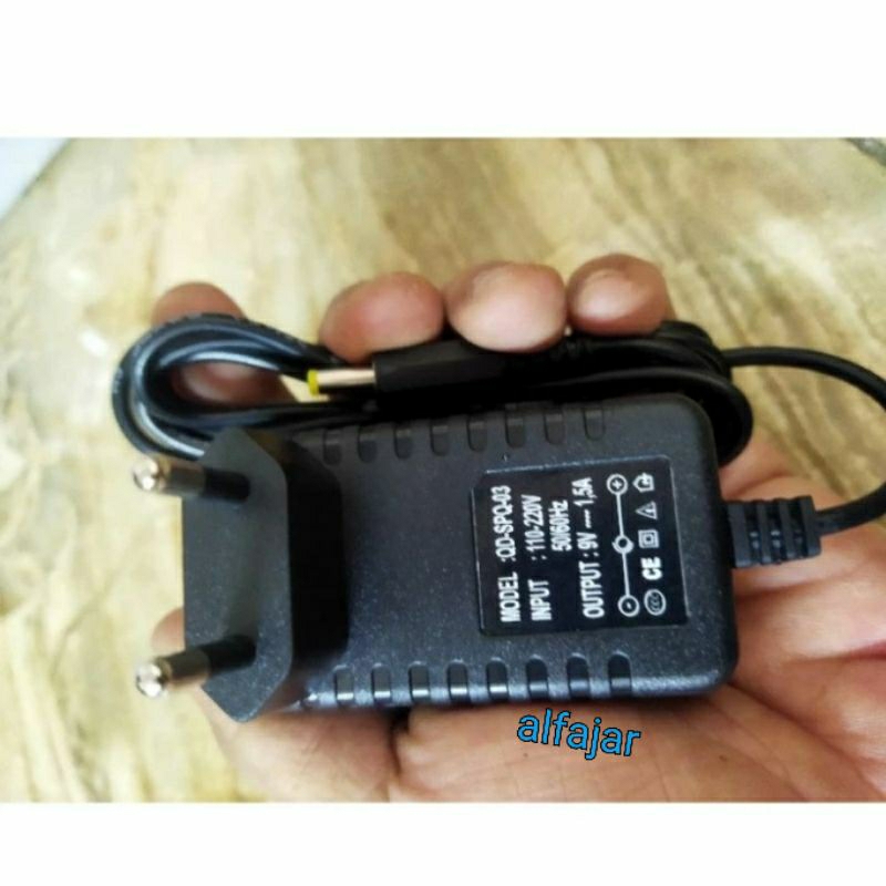 Adaptor QD SPQ 03 Charger Speaker 9V 1.5A QD-SPQ-03