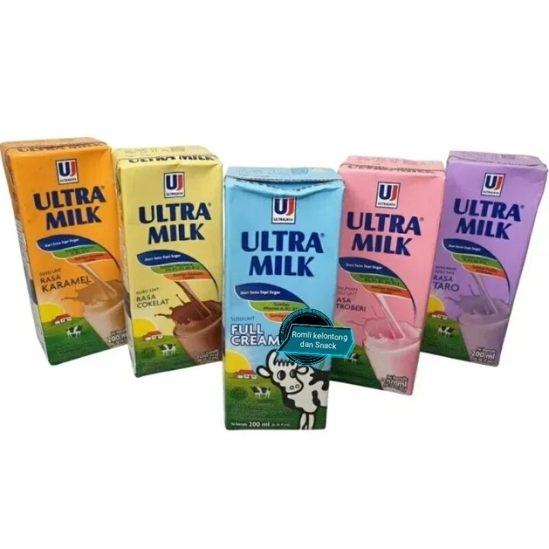 

SUSU UHT ULTRA MILK 200ML 1PCS