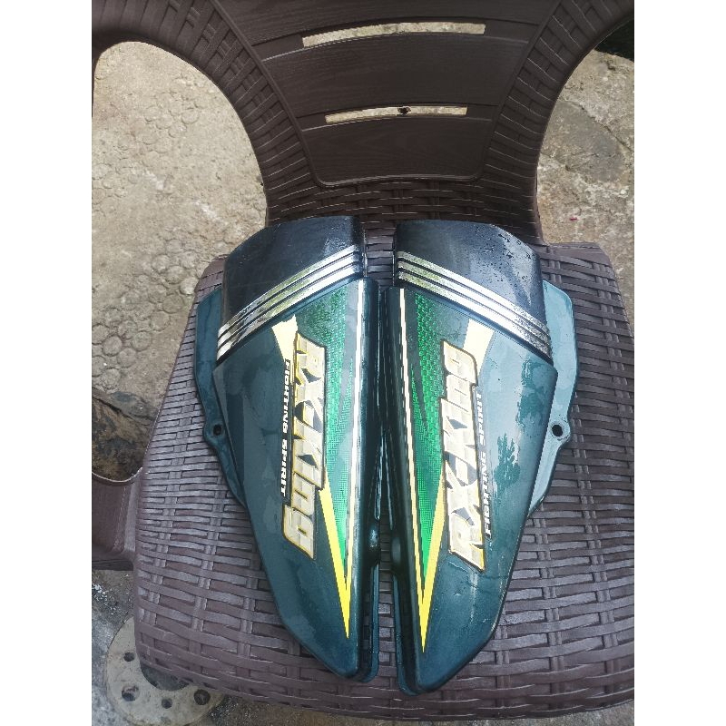 box aki box samping rxking rx king hijau botol original copotan 2003-2004