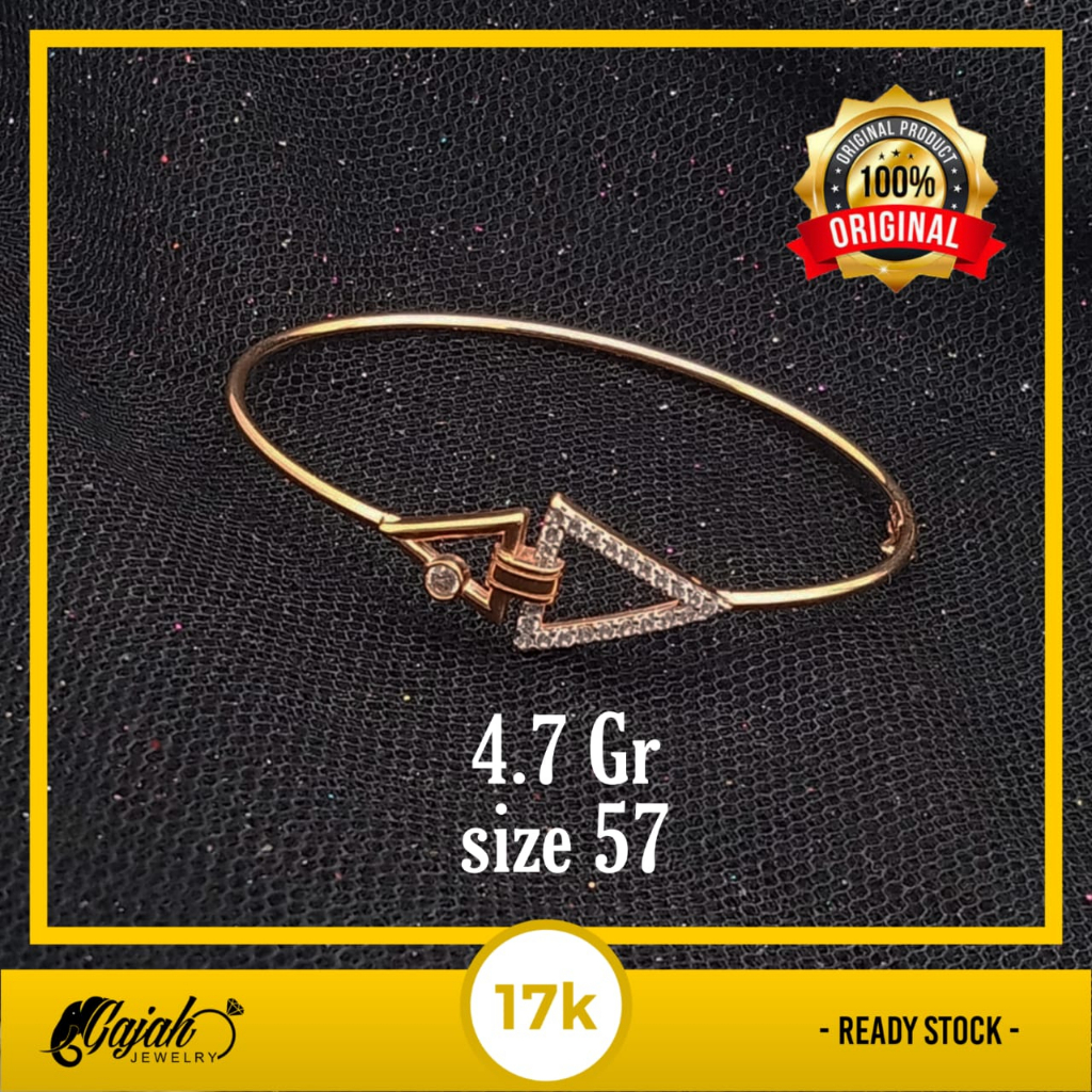 Gelang Emas 17K - 4.7 Gr Kadar 750 - 4826