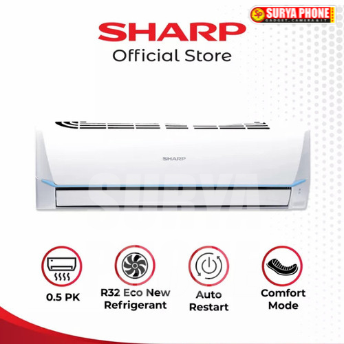 Sharp AC Standard (Low Wattage) AH-A5SAY 1/2 PK New Jetstream Series