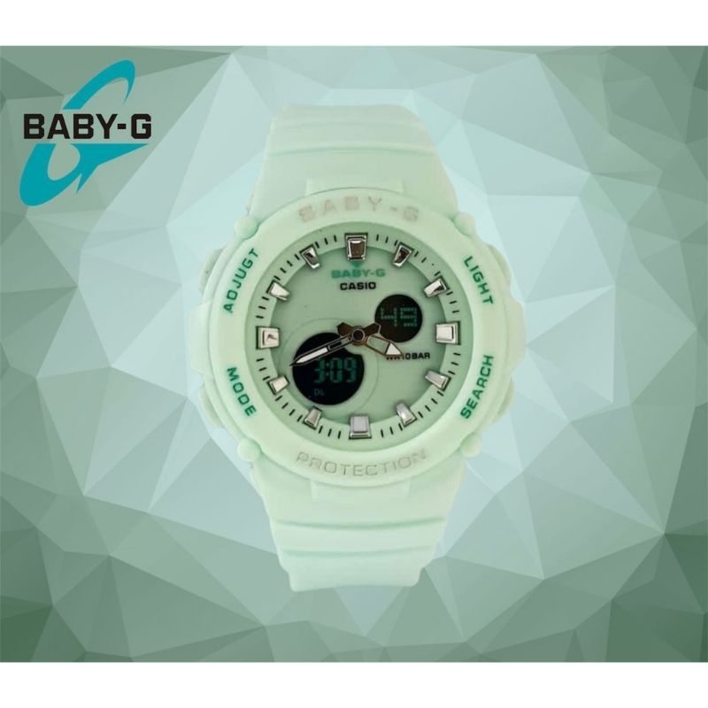 baby -g casio bga 270 dual time
