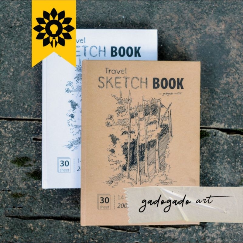 

Travel Sketch Book by Gadogadoart