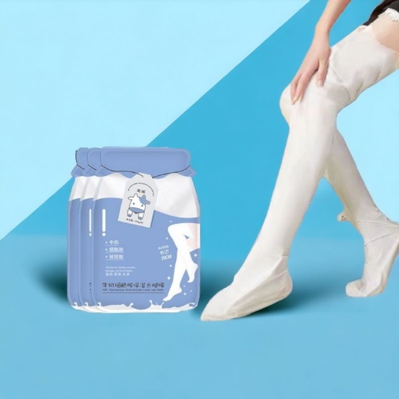 MASKER KAKI EXFOLIATING FOOT MASK Foot Peeling Mask / MASKER KAKI PANJANG 70CM