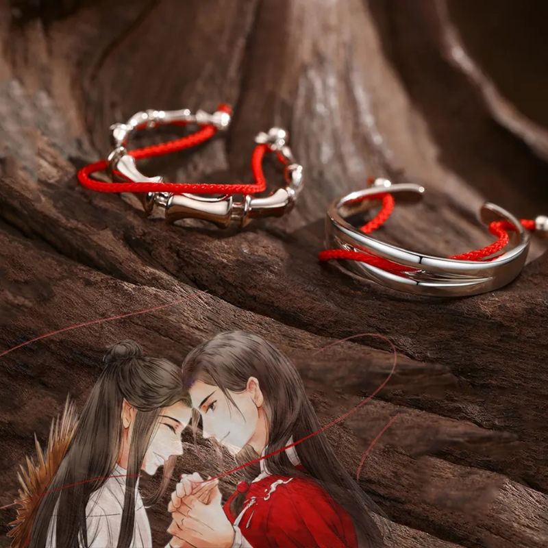 Cincin/Ring Tian Guan Ci Fu HuaLian Hua Cheng Xie Lian Red Thread TGCF Heaven Official's Blessing