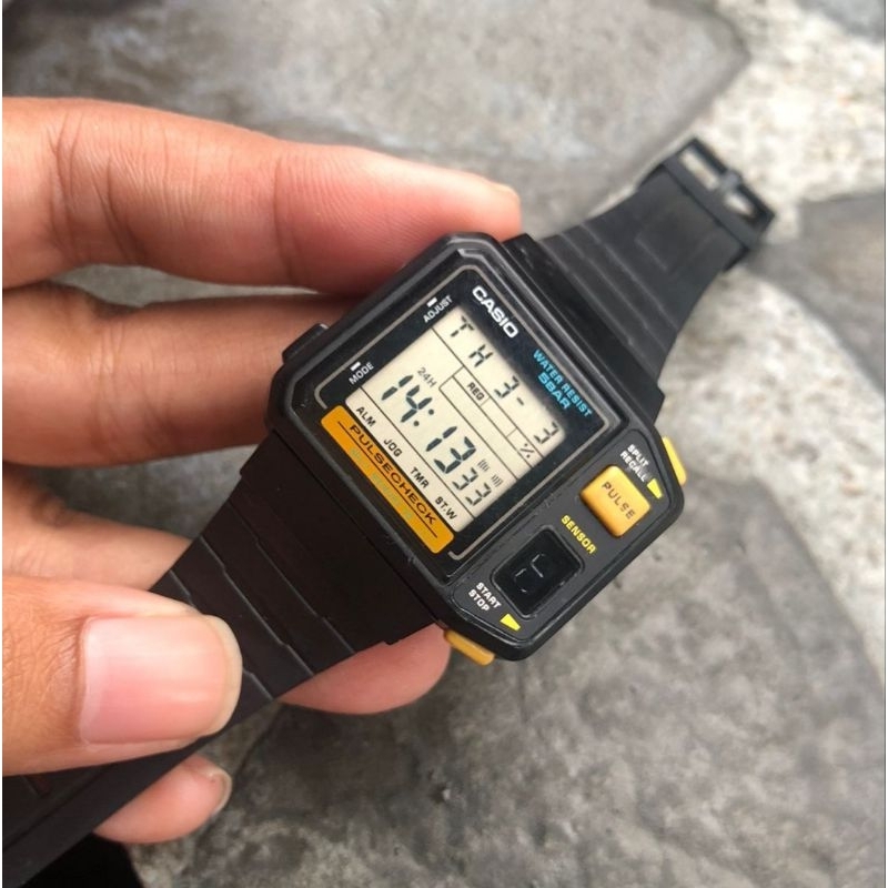 Jam tangan rare jadul langka casio jp 100w