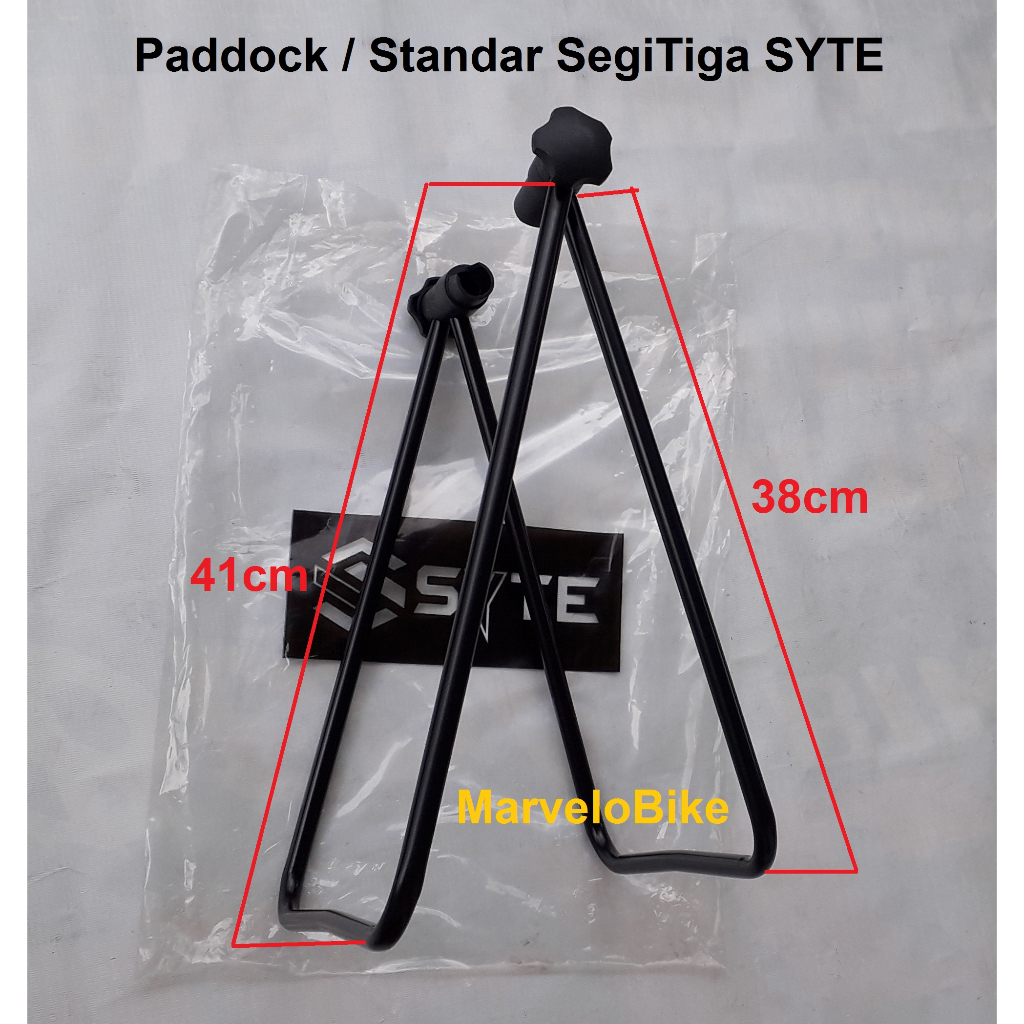 Paddock Standar Sepeda Lipat MTB BMX Fixie Balap SegiTiga Universal