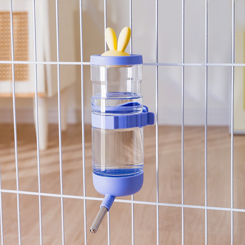 Tukki rabbit open top pet cage bottle