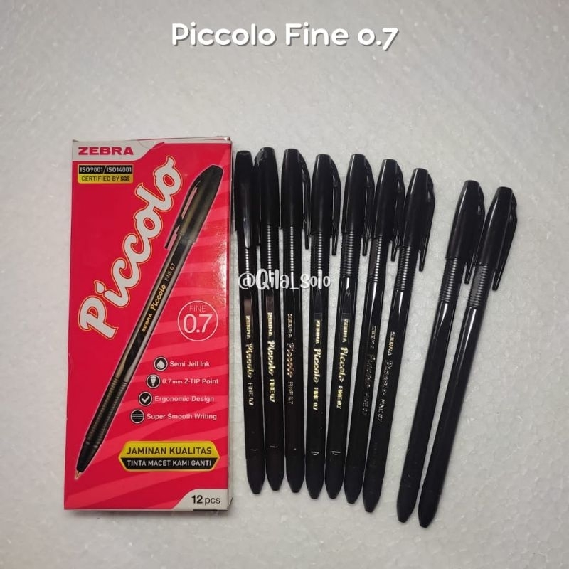 

Bolpoin / Pena / Pulpen Semi Jell Zebra Picollo 0,7